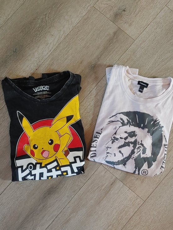 Diesel Other - Diesel \ PokemonMens White T Shirt Bundle
